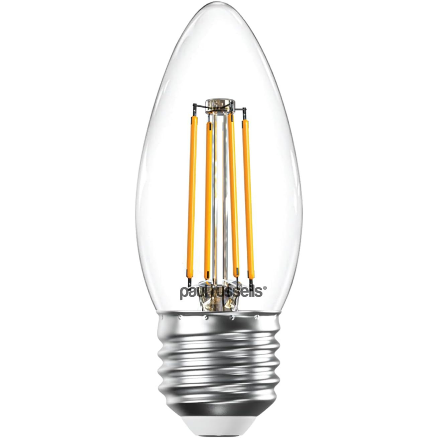 Image of 4.5W LED Filament, Candle, E27, 470lm,&hellip;