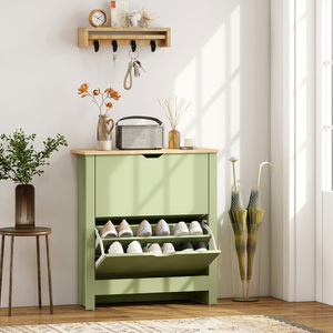 12 Shoe Storage Cabinet 4 Shelves 2 Drawers 837 062V00GN