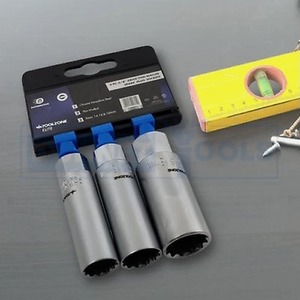 Spark Plug Socket Set Metric With Feeler Gauges