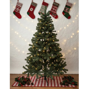 Pre-Lit Artificial Christmas Tree with multi function LED lights