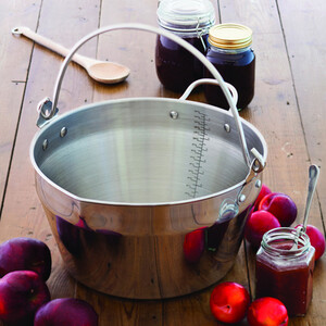 Home Made Stainless Steel Maslin Pan with Handle, 9L