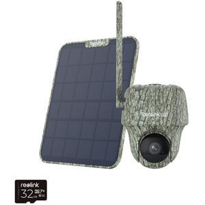 Reolink Advantage Series 4G PT 4K Wildlife Battery Cam Kit with 32GB