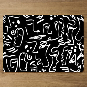 Geometric Shapes Repeating Designer Placemat Set