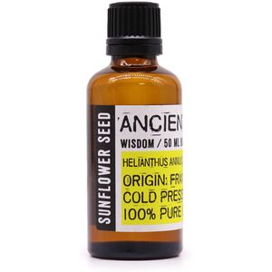 Pure Cold-Pressed Sunflower Oil 50ml for Skin and Hair