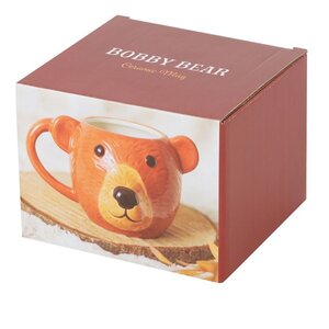 Bear Shaped Ceramic Mug Cute Coffee Tea Cup for All Ages