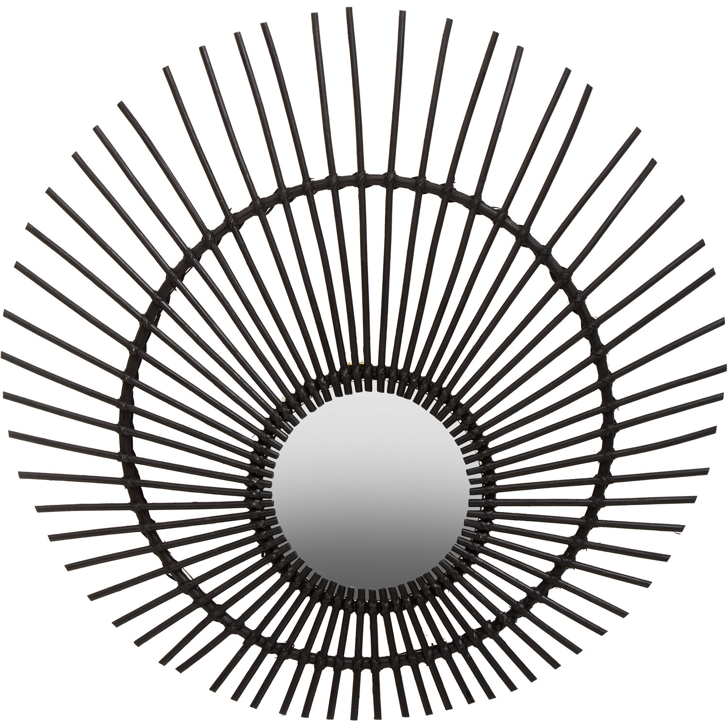 Sana Small Round Wall Mirror - Natural