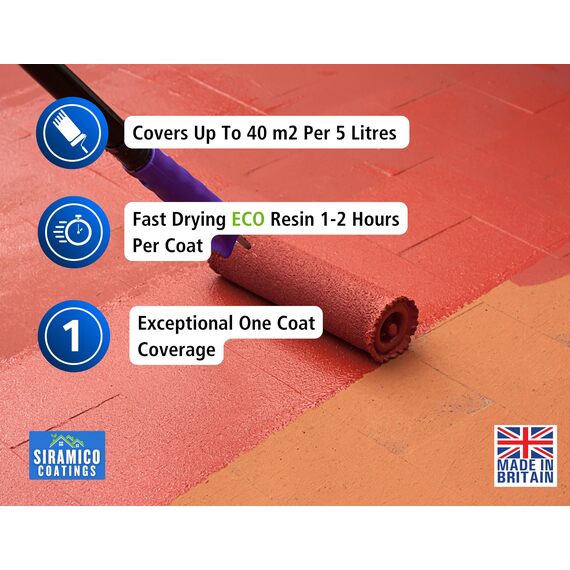 SIRAMICO COATINGS One Coat Anti-Slip Floor Paint