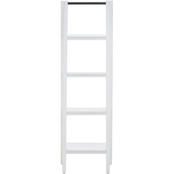 Dayak White 4 Tier Shelf Unit