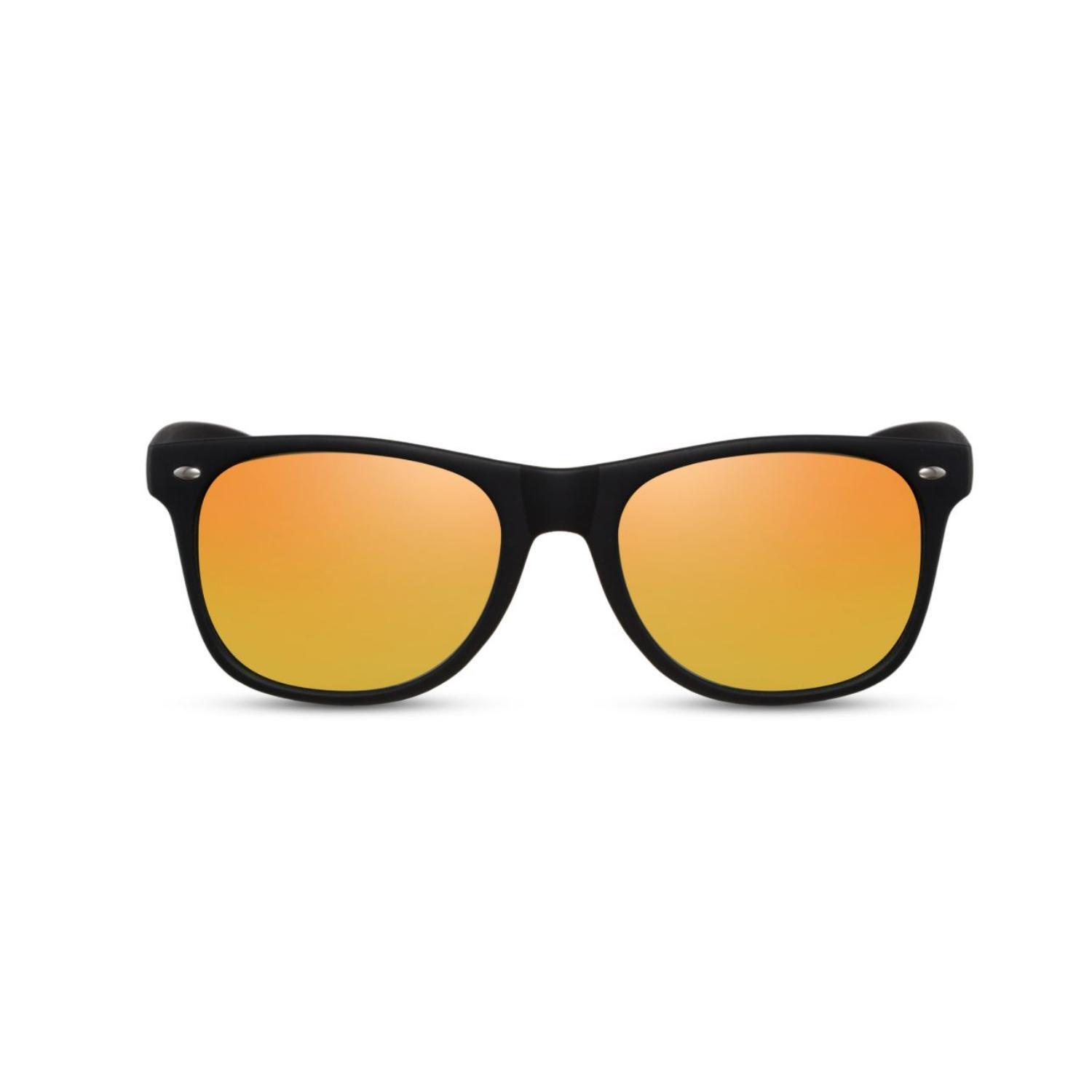 Heritage Wayfarer Unisex Sunglasses - Glossy Black