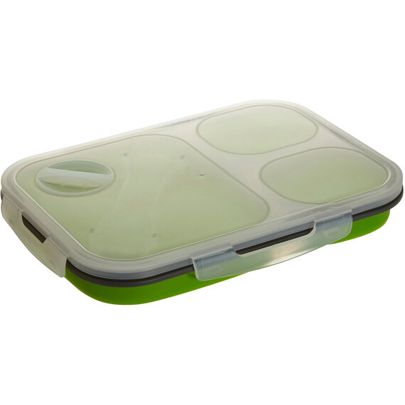Grub Tub Green Collapsible Lunch Box With Spork