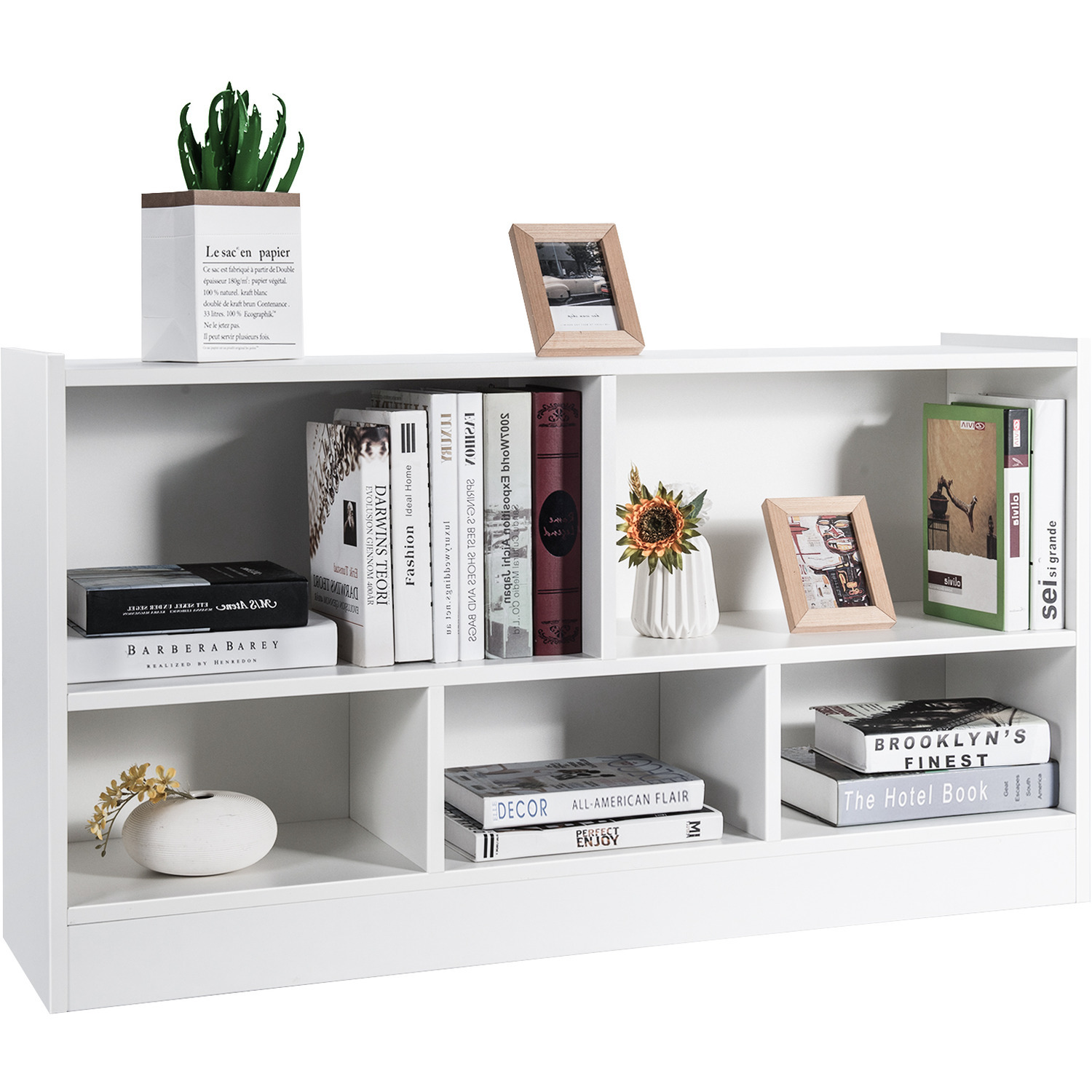 Storage Cube Bookcase - White