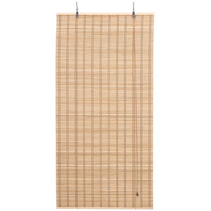 Natural Roll-Up Bamboo Blinds for Windows