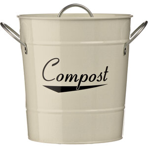 Cream Coronet Compost Bin