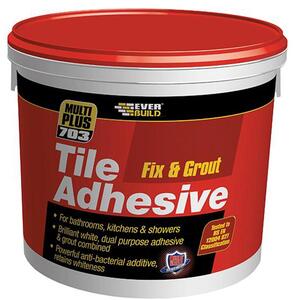 Everbuild 703 Fix & Grout Tile Adhesive 3.75Kg