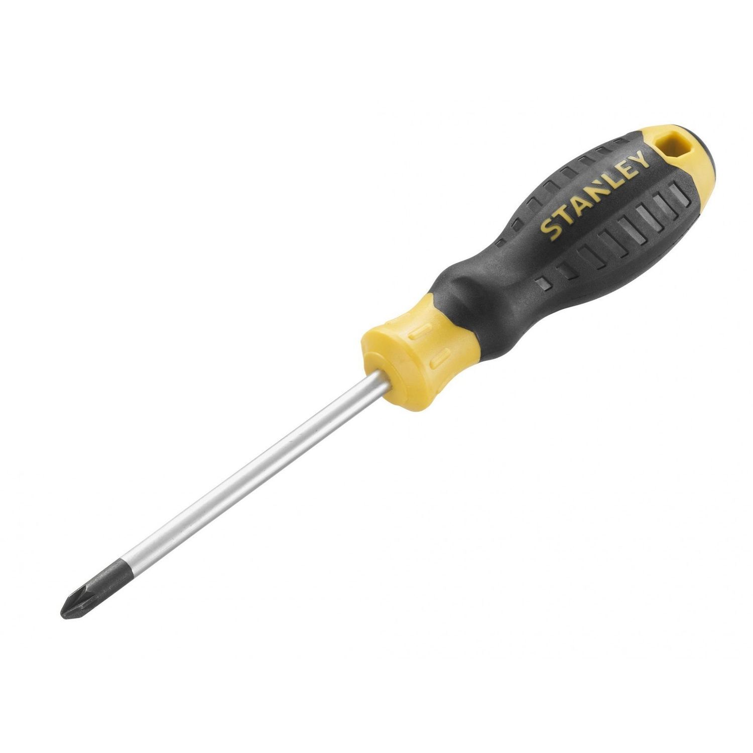 Stanley Hand Tools Cushion Grip Screwdriver, Pozidriv Tip - Multi Colour