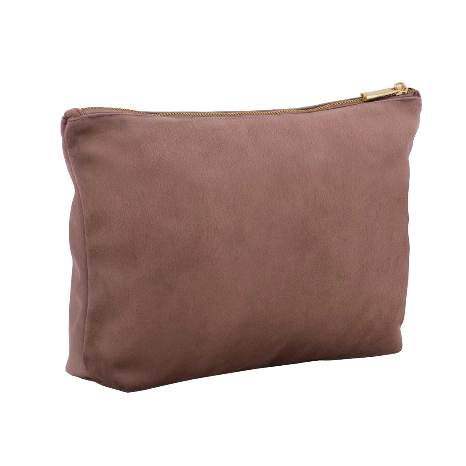 Bagbase Velvet Pouch - Rose Quartz