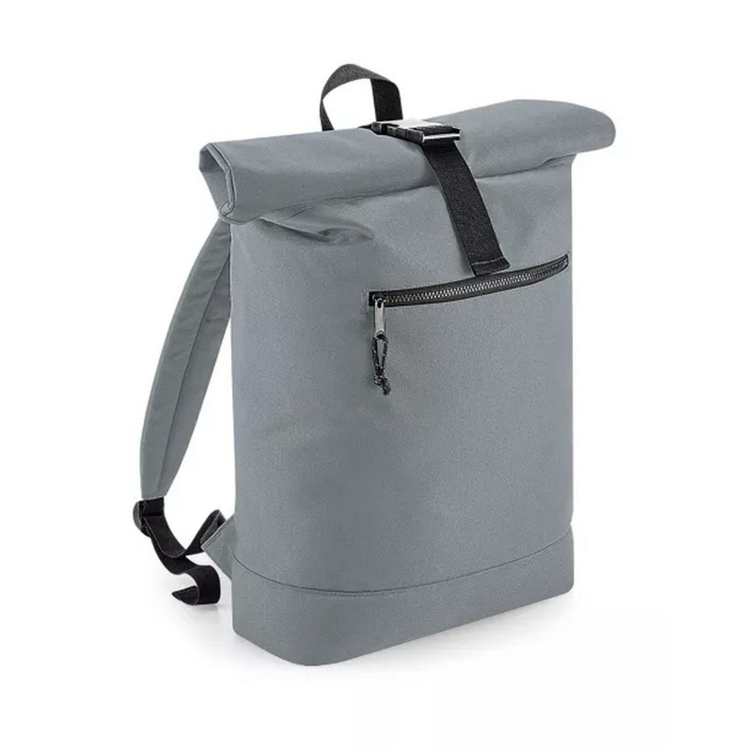 Bagbase Roll Top Recycled Backpack - Pure Grey