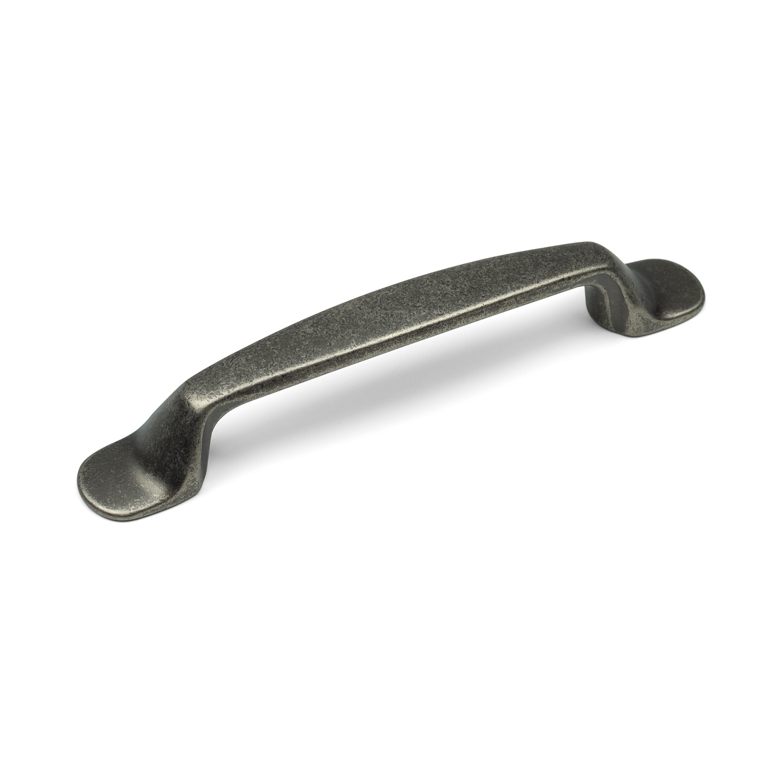 Handle & Home Simple Rustic D-Bar Cabinet Handle - Antique Pewter - Antique Pewter