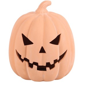 Halloween Terracotta Pumpkin Ornament