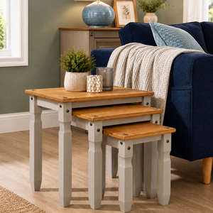 Corona Nest of Tables Grey