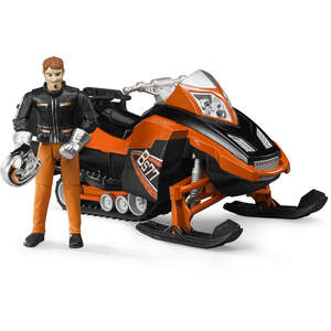 Bruder Snowmobil with driver and accessories Vehicle Playset