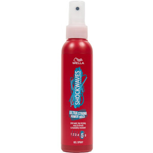 Wella Shockwaves Strong Hold Gel Spray