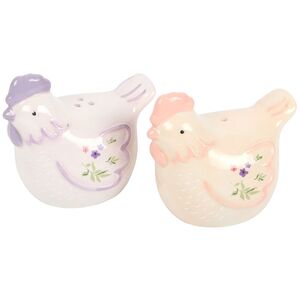 Something Different Fig & Hen Salt and Pepper Shakers (Pack of 2)