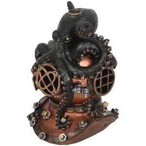 Something Different Kraken & Diver Helmet Backflow Incense Burner