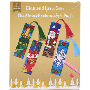 Diamond Your Own Christmas Bookmarks Kit