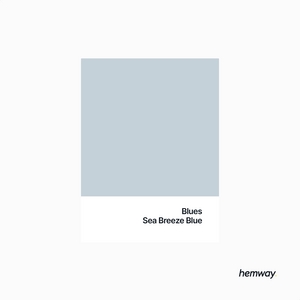 Hemway Chalk Paint Flat Matt Sea Breeze Blue 1L