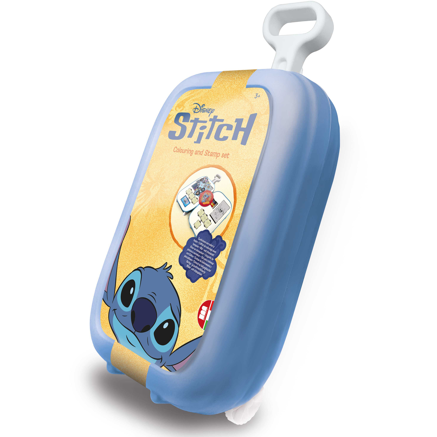 Multiprint Stitch Trolley By ¿ Kids Travel & Activity Case - Blue