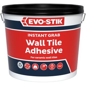 Evo-stik instant grab wall tile adhesive 10 litre