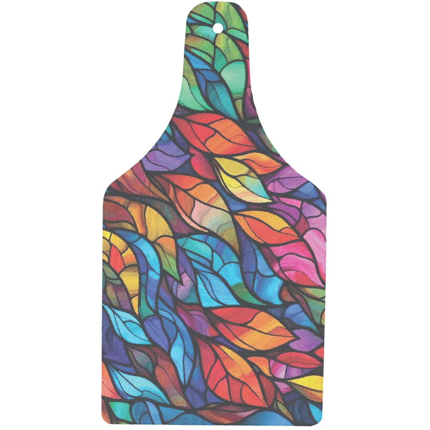 Image of Stained Glass Pattern Large Bottle Serving&hellip;