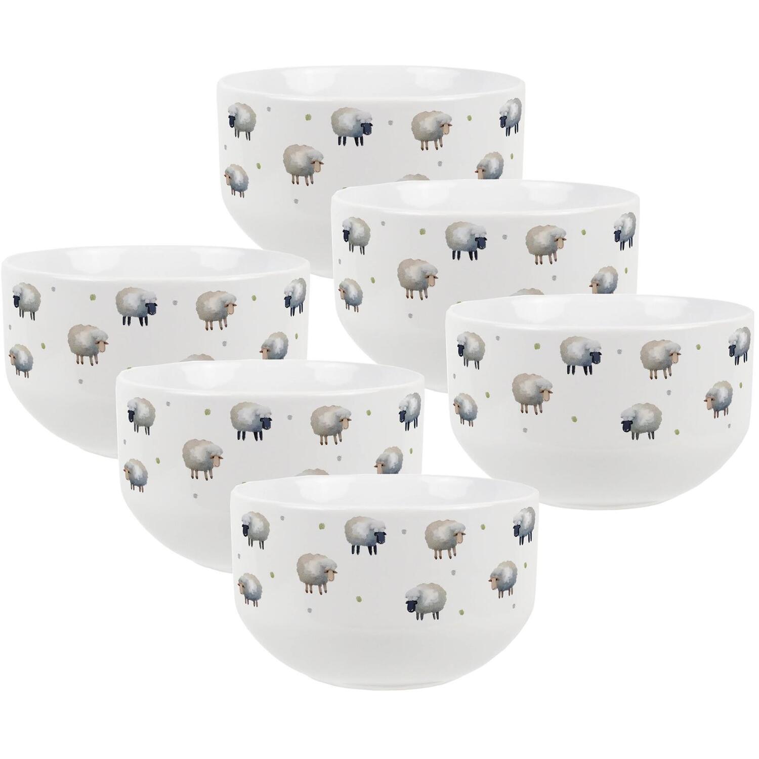 Image of Spring Sheep Ceramic Bowl - White&hellip;