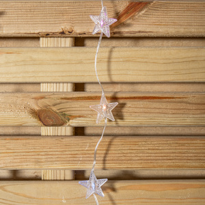 1.2 x 1.2m Light up Christmas Star Curtain Lights with 108 Rainbow LEDs