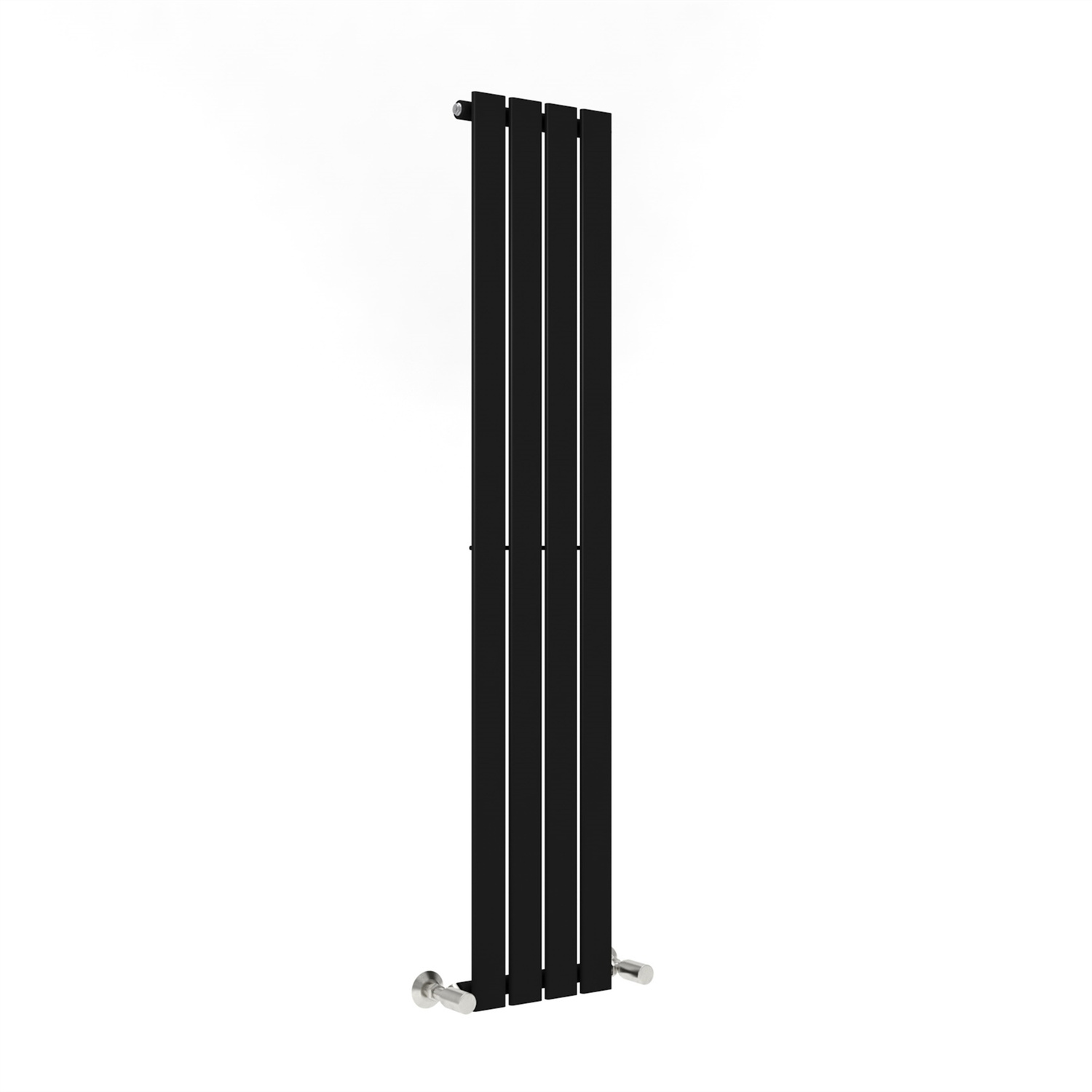 Mcc Direct Single Flat Panel Vertical Radiator 1600X272 Mm Black
