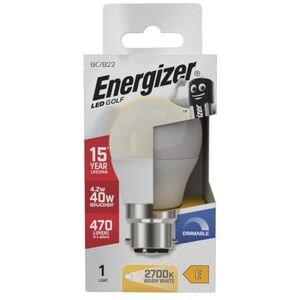 Energizer B22 LED Golf Bulb