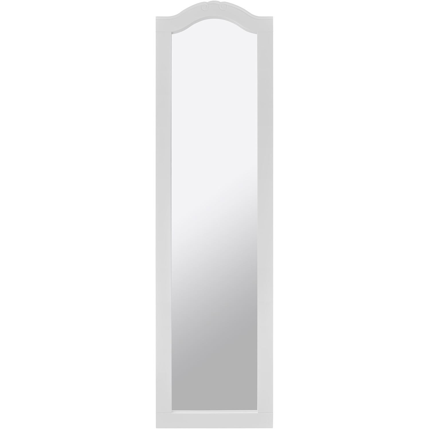 Statement Furniture Juliette Full Lengh Leaner Mirror With Wooden Frame - White