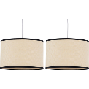 Set Of 2 Kora Easy Fit Pendant Shades