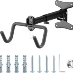 Bike Wall Mount Hanger Adjustable Foldable Storage Rack