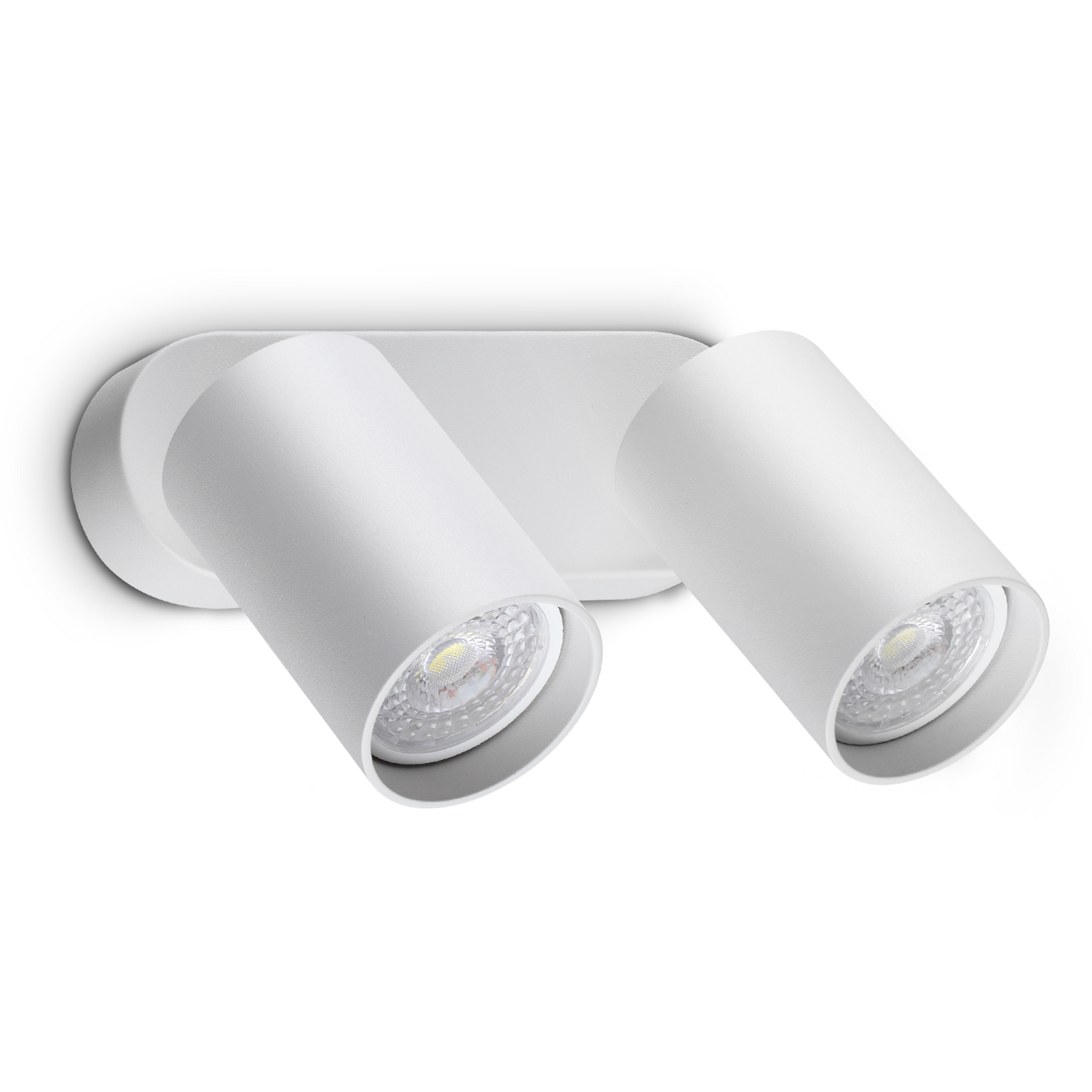 Netlighting Unisex White Dynamite Twin Ceiling Spotlight 2X Gu10 - Image 2