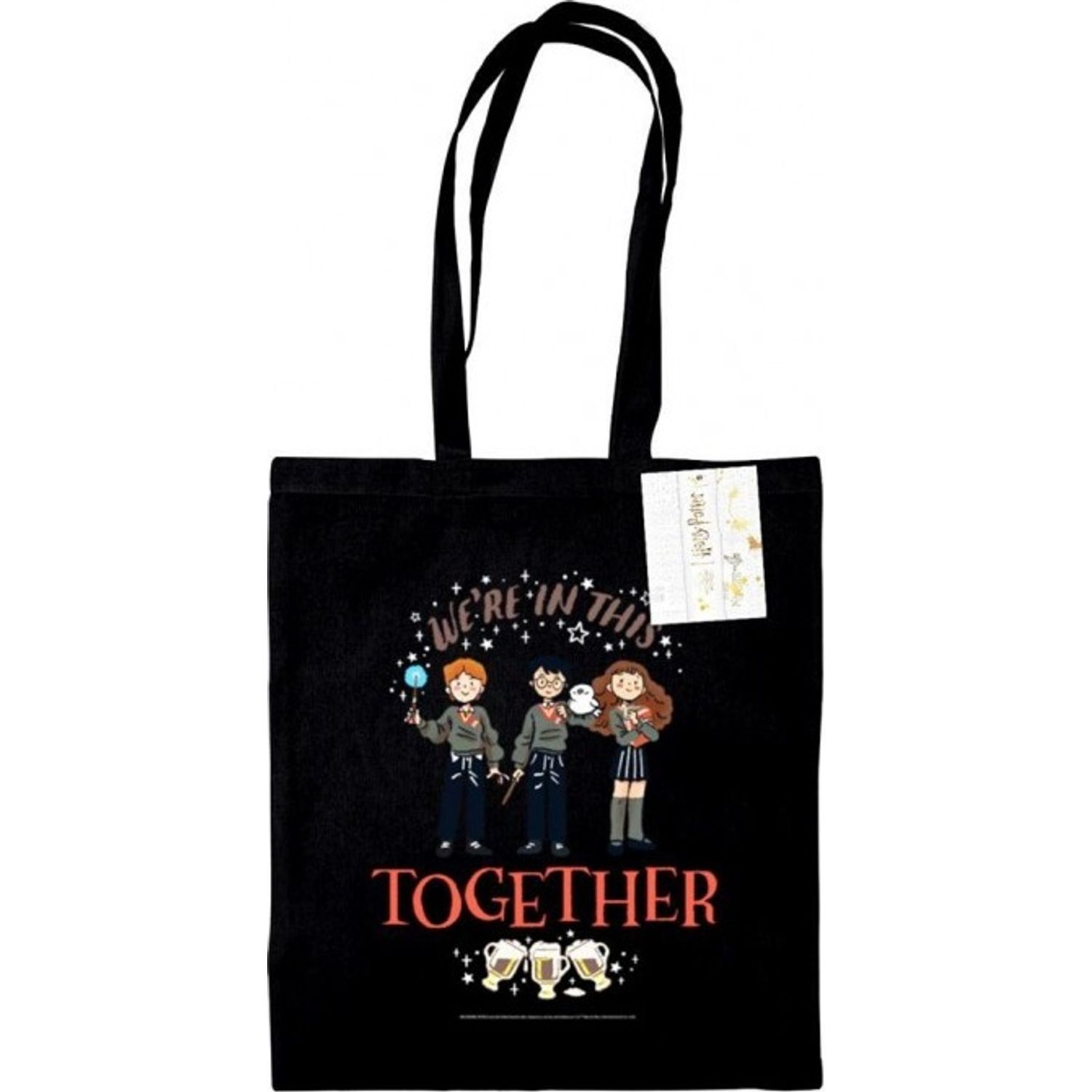 Harry Potter We Are In This Together Tote Bag - Black