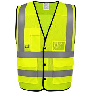 Yoko Unisex Adult Mesh Open Hi-Vis Vest