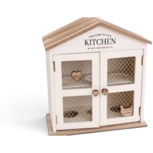 'Welcome To Our Kitchen' Wooden Egg House