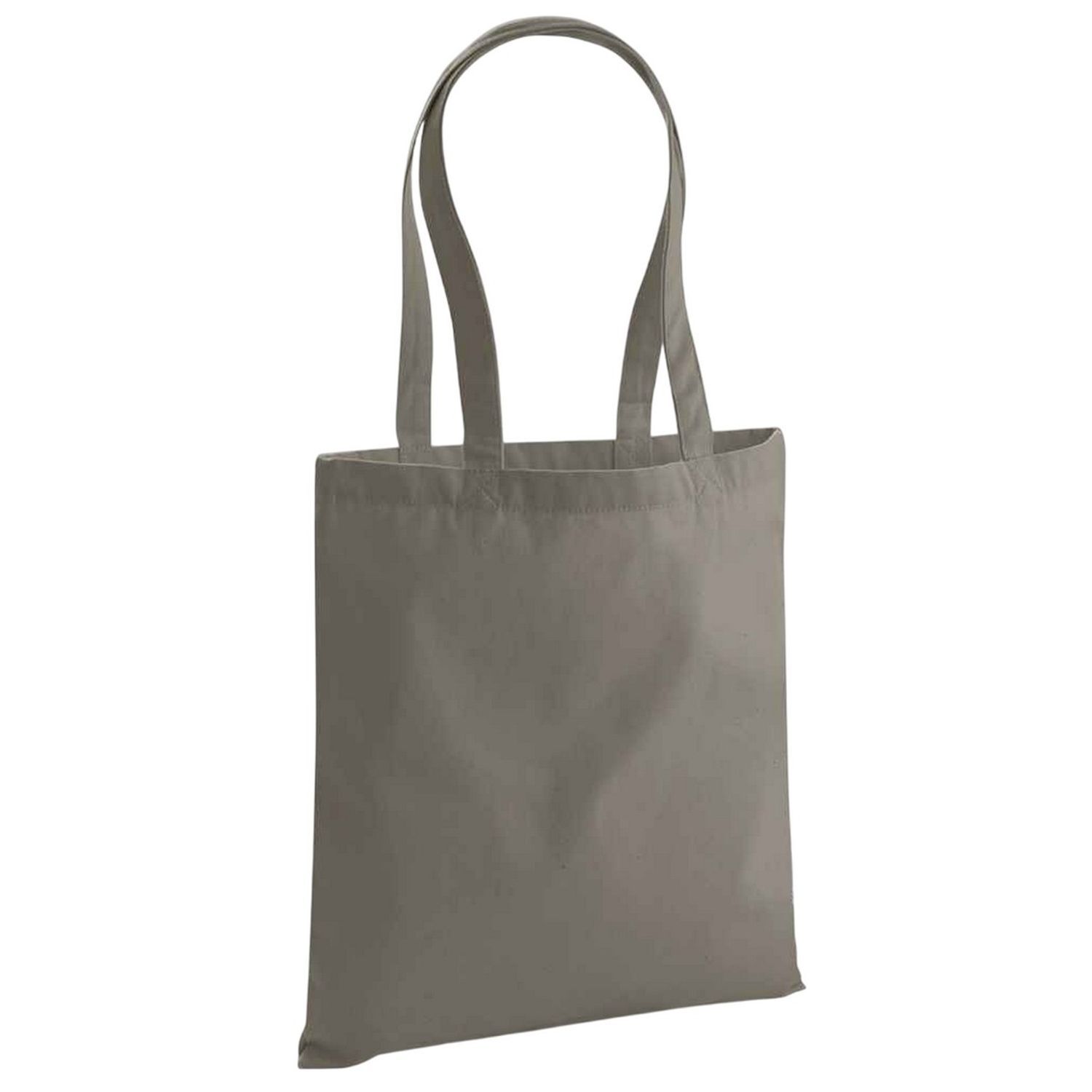 Westford Mill Earthaware Organic Bag For Life Tote Bag A - Mushroom / White