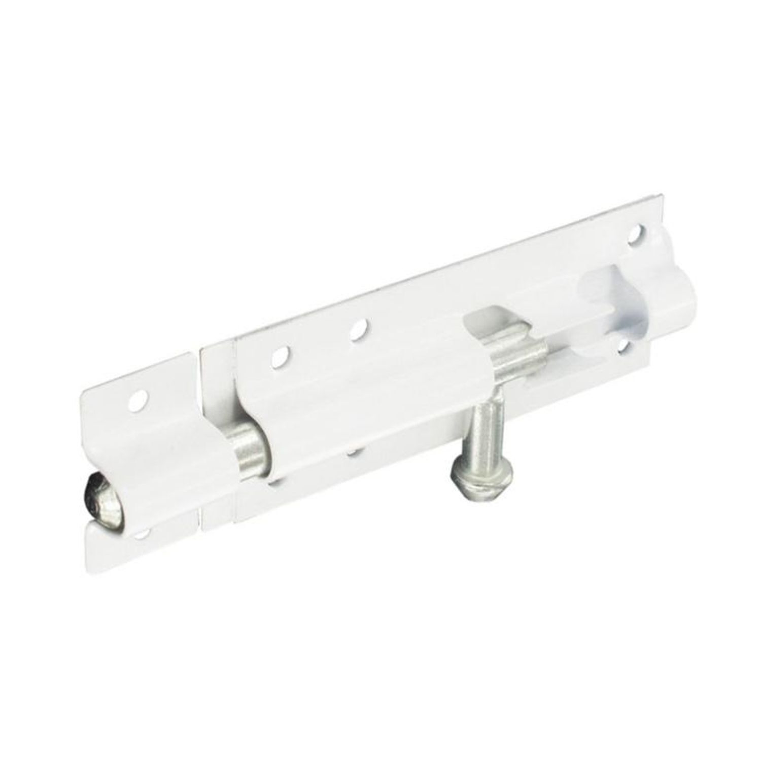 Securit Tower Bolt A - White/White