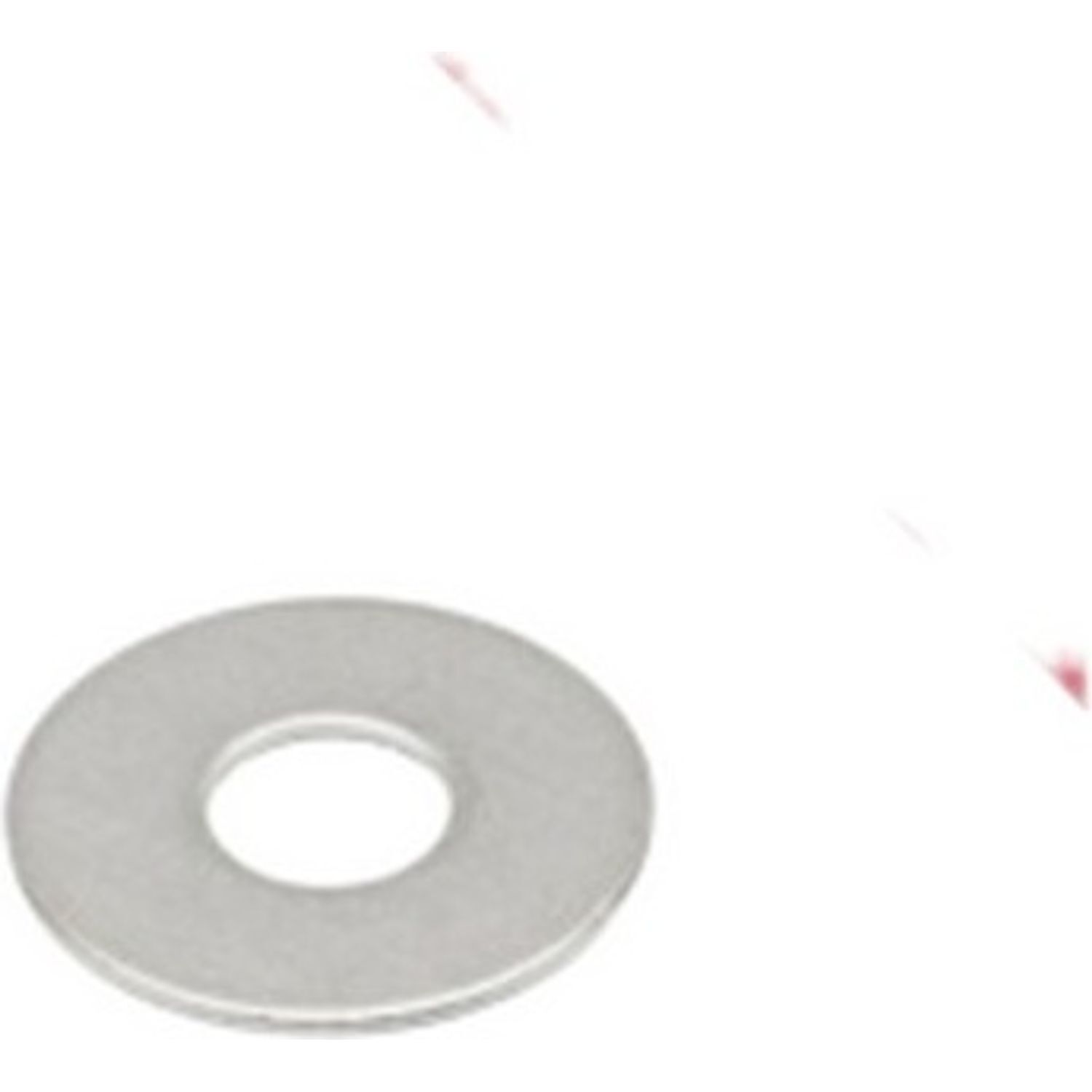 Securpak Zinc Plated Penny Washers (Pack Of 6) A - Silver