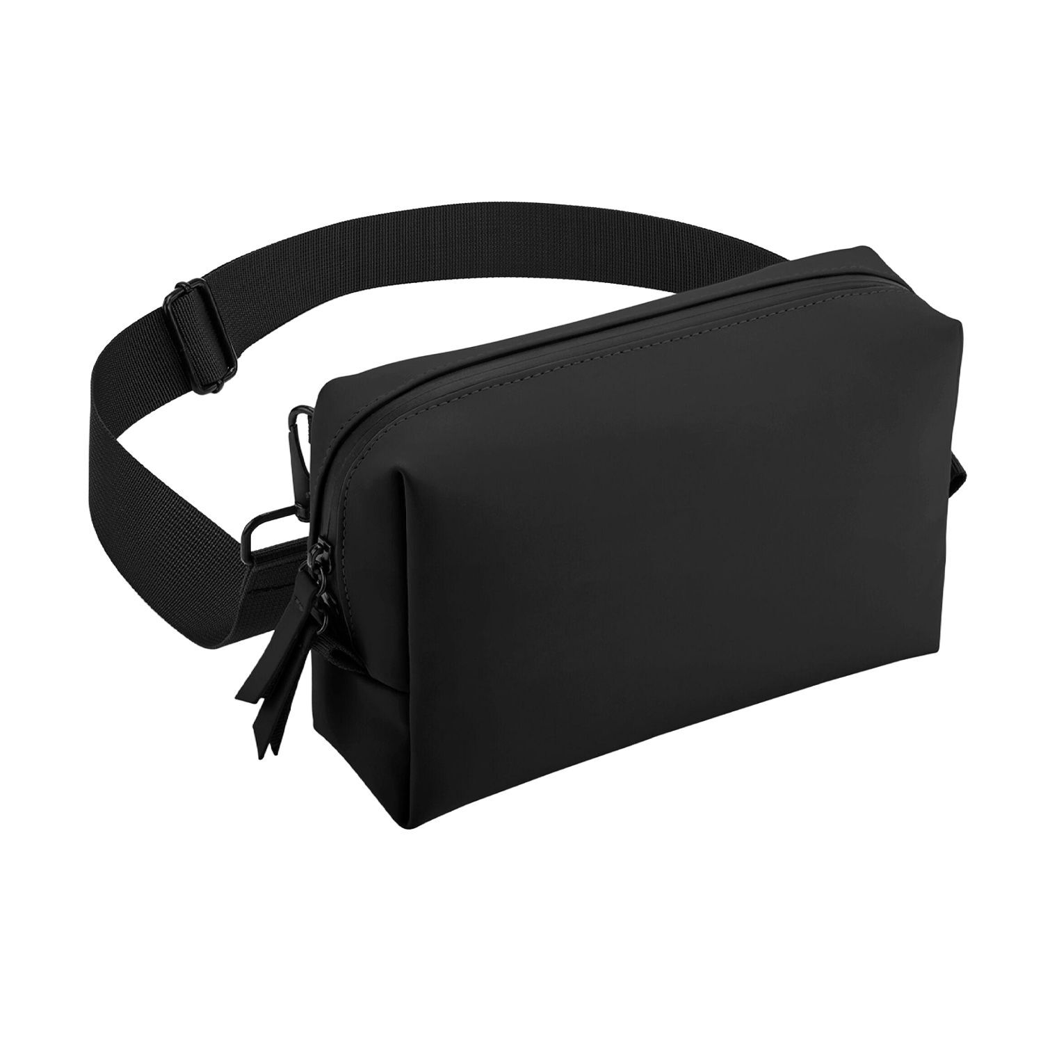 Bagbase Matte Pu Crossbody Bag A - Black