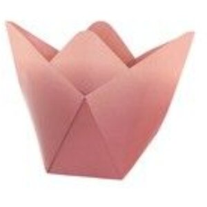 Red Colour Wash Folded Pot Cover