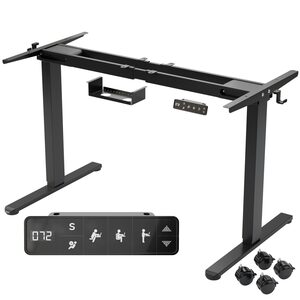 AREBOS Height-Adjustable Electric Desk Frame